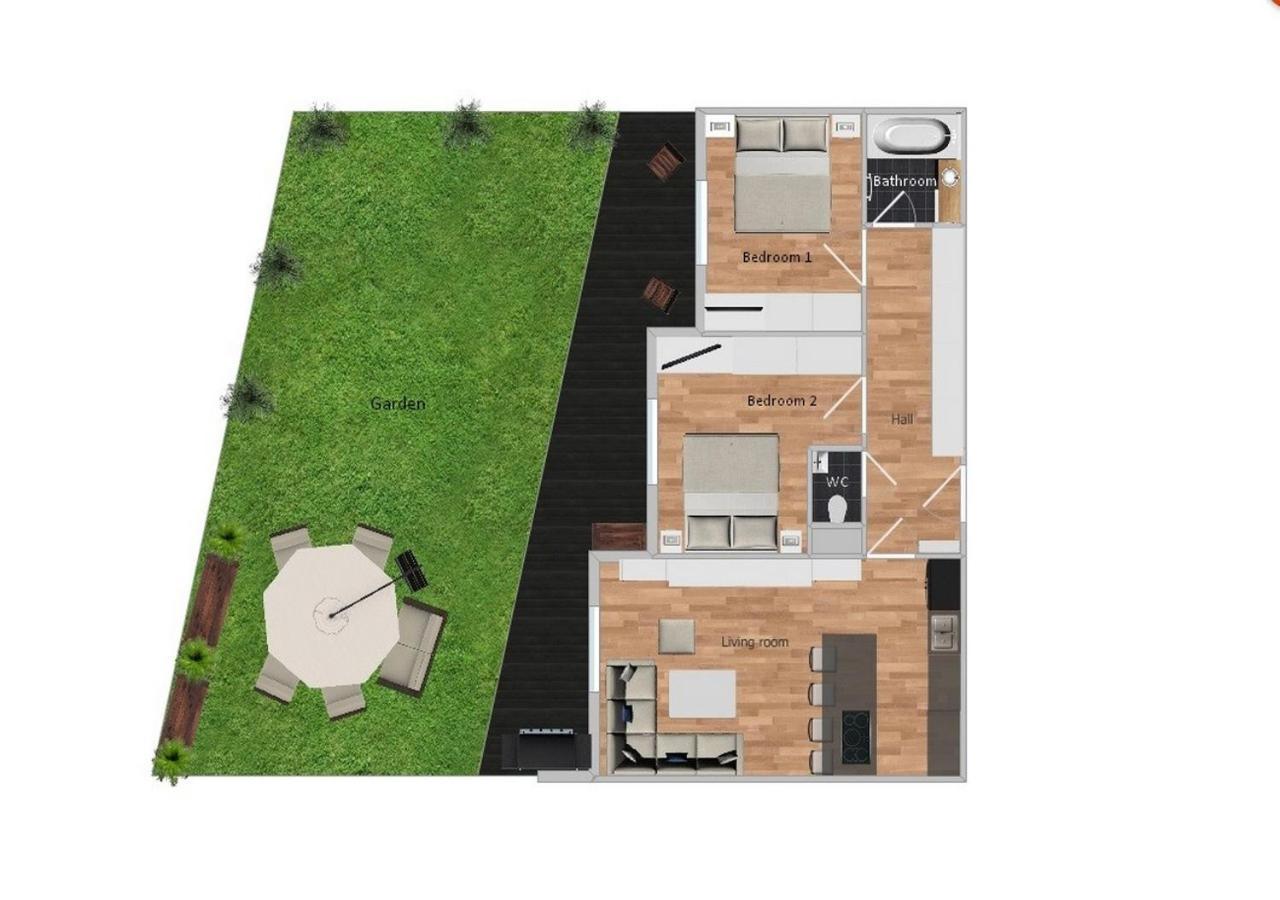 Krejcarek Garden Apartment 프라하 외부 사진